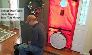 Blower Door Testing in Gloucester, Virginia